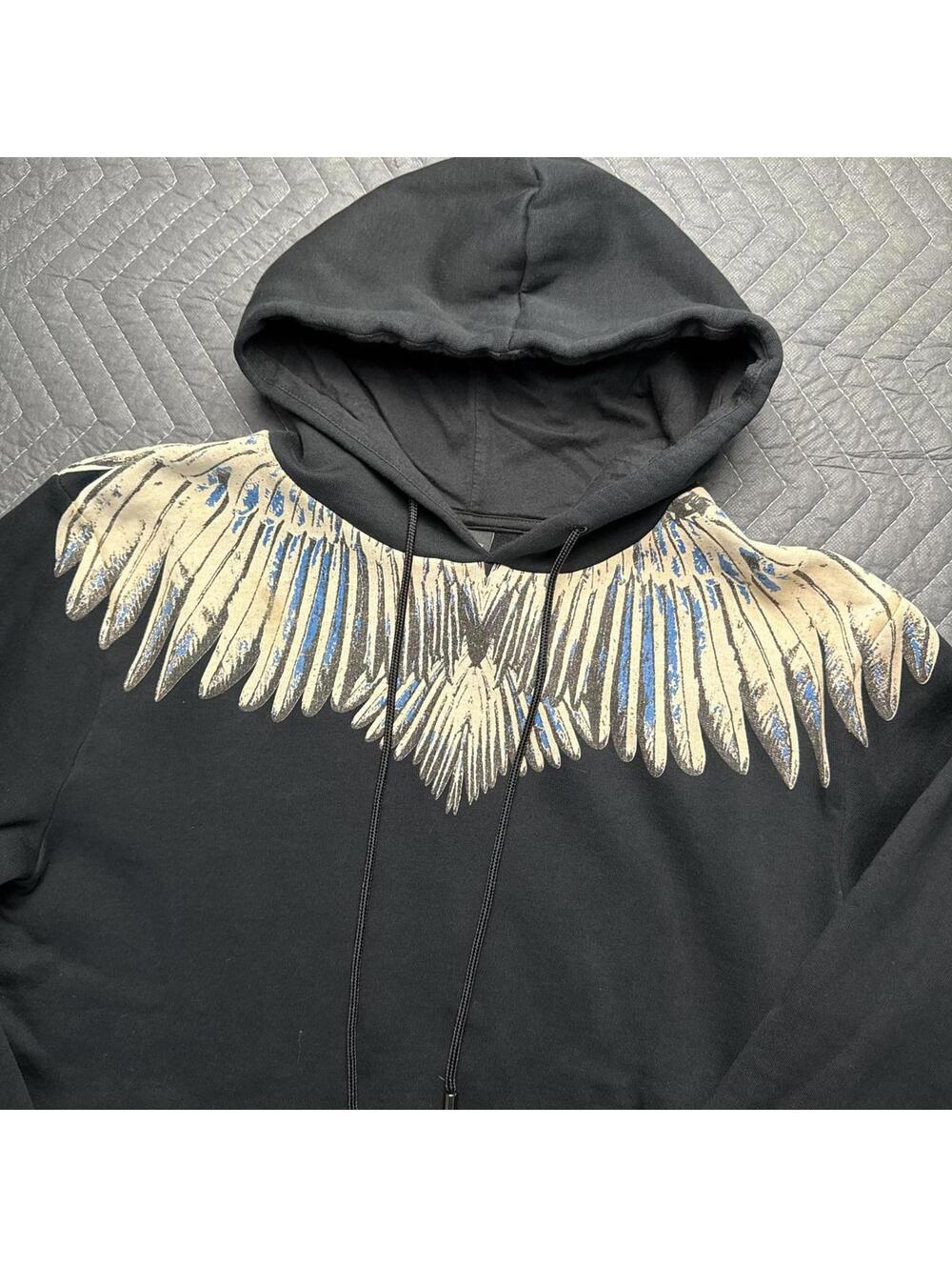 Marcelo Burlon wing hoodie mens medium